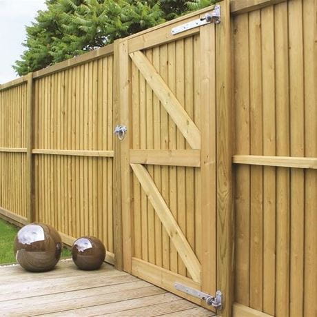 Waney Edge Gate