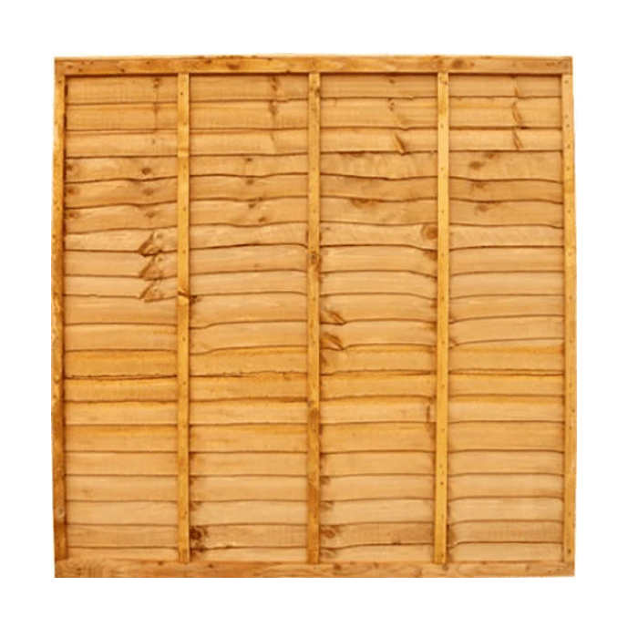 Waney Fence Panel